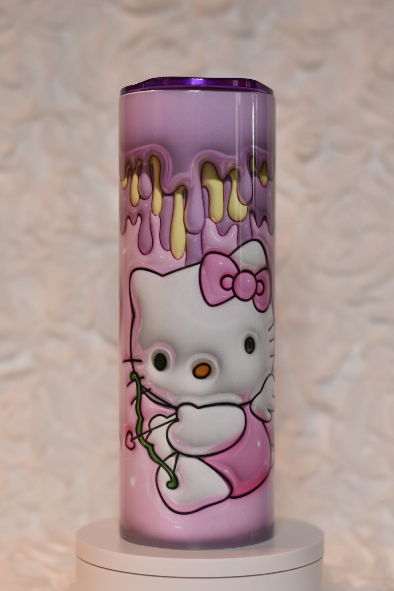 Valentine Kitty Sublimation Tumbler