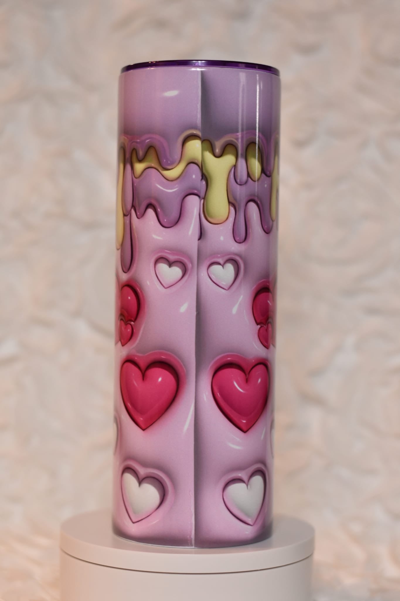 Valentine Kitty Sublimation Tumbler