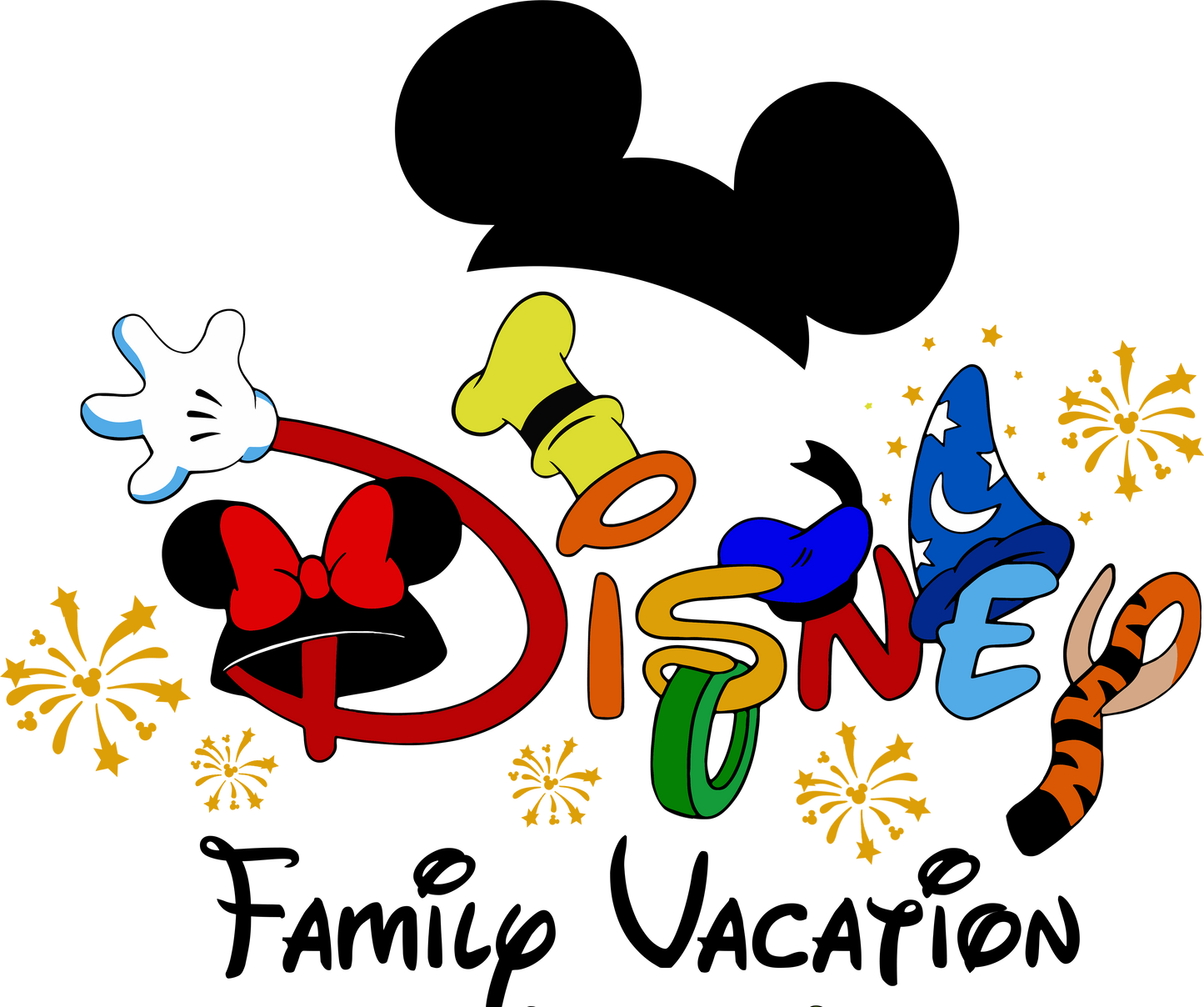 Disney D3 Transfer de sublimación para playeras
