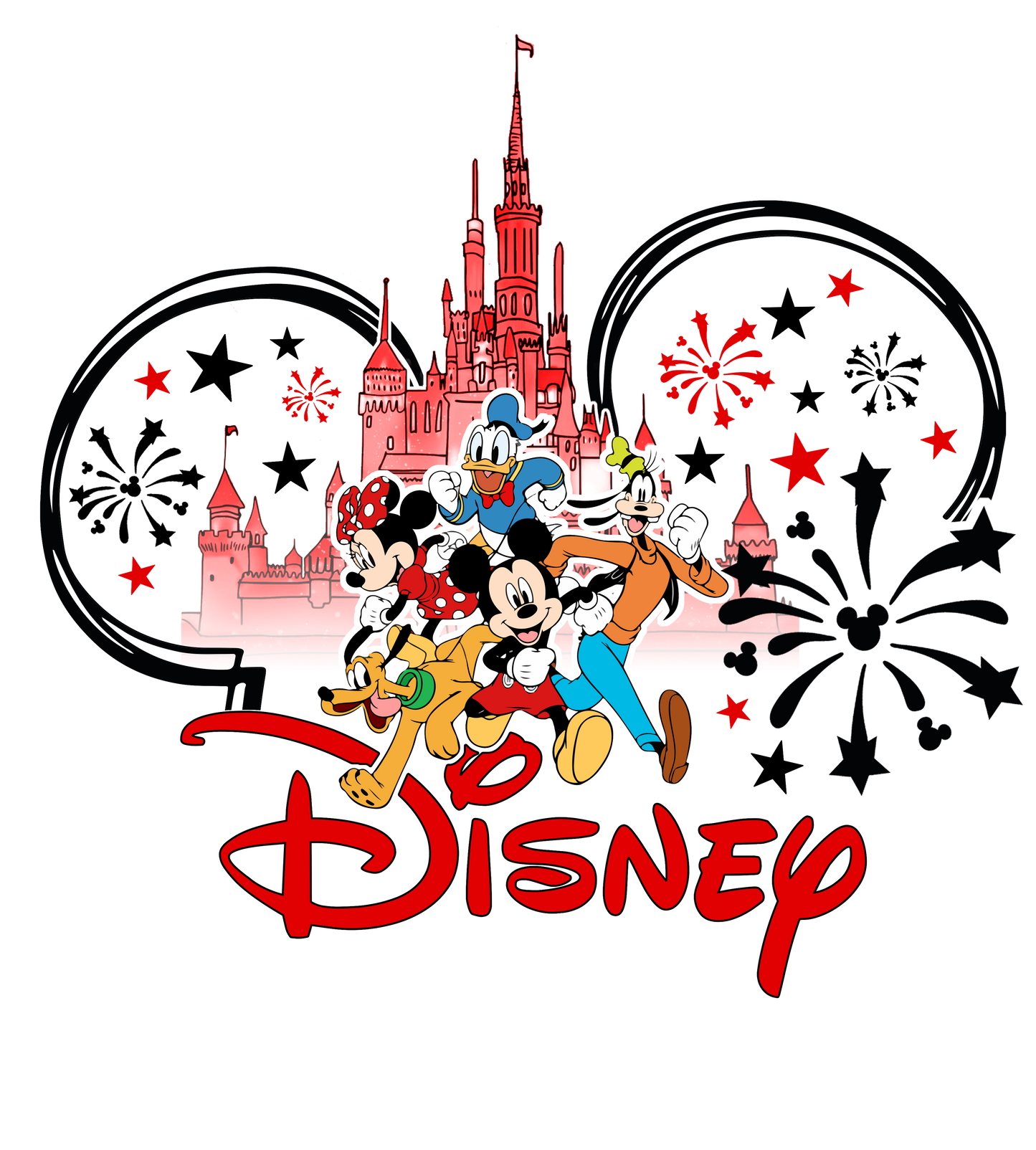 Disney D11 Transfer de sublimación para playeras