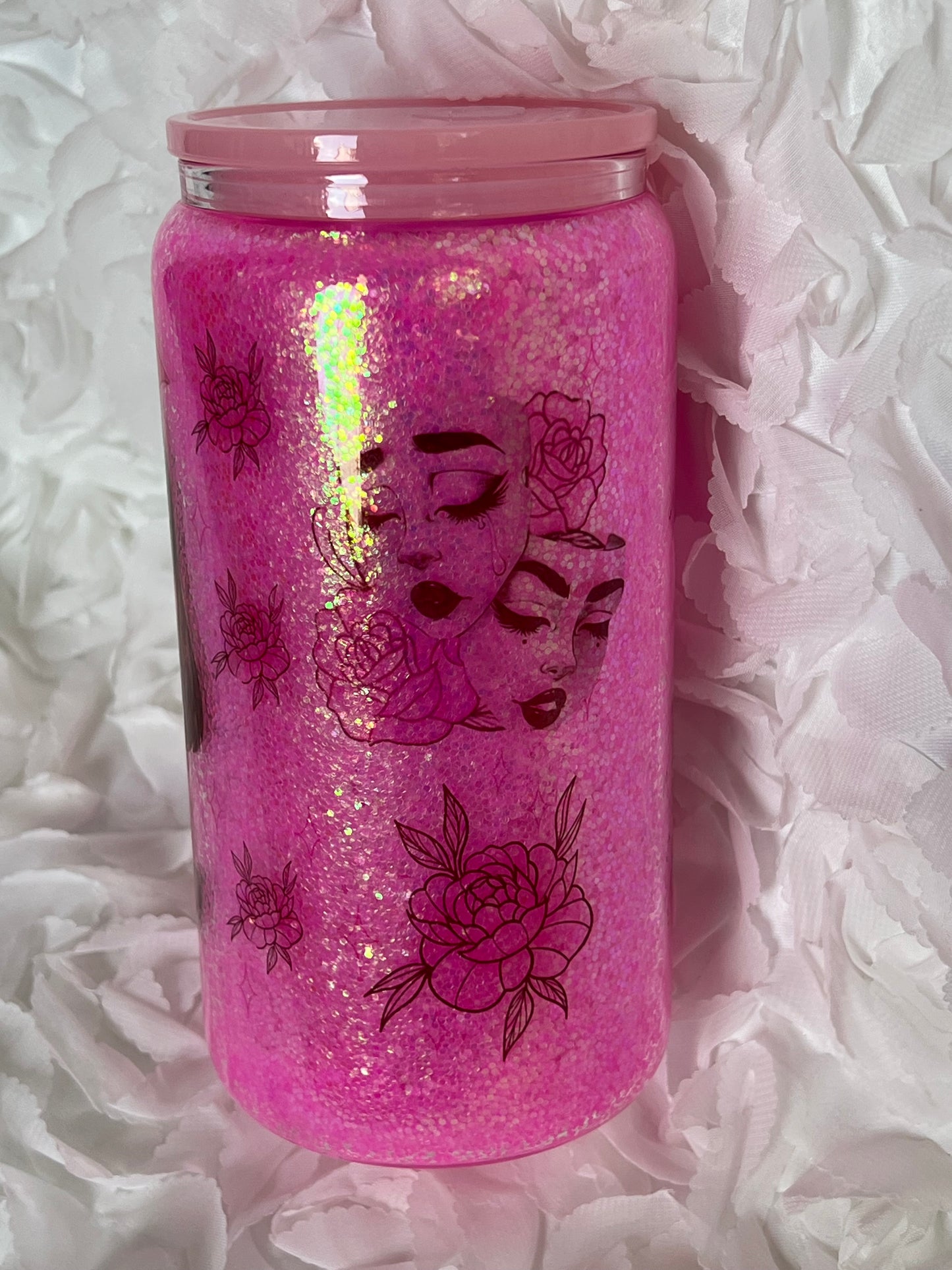16oz Glass Snow Globe Sublimation