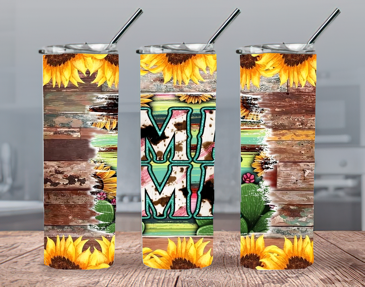 MOM Sublimation Skinny Tumbler