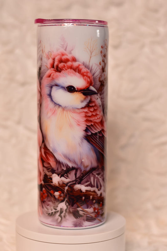 Cute Bird Resin Tumbler