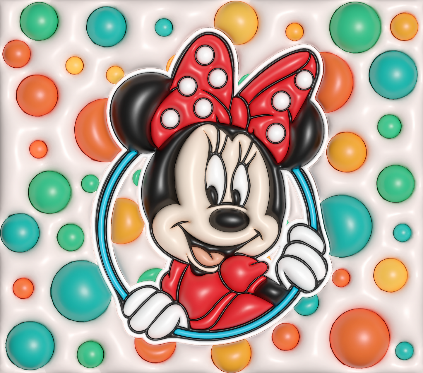 Minnie Mouse Sublimation Transfer Tumblers