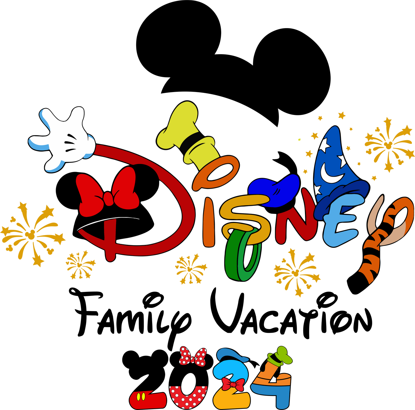 Disney D3 Transfer de sublimación para playeras