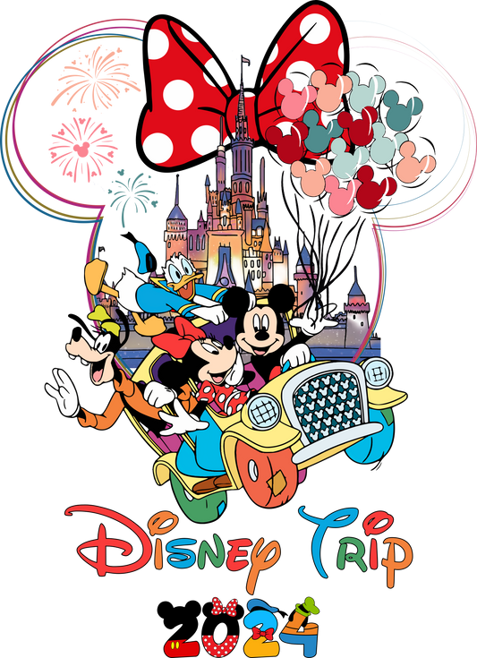 Disney D8 Transfer de sublimación para playeras