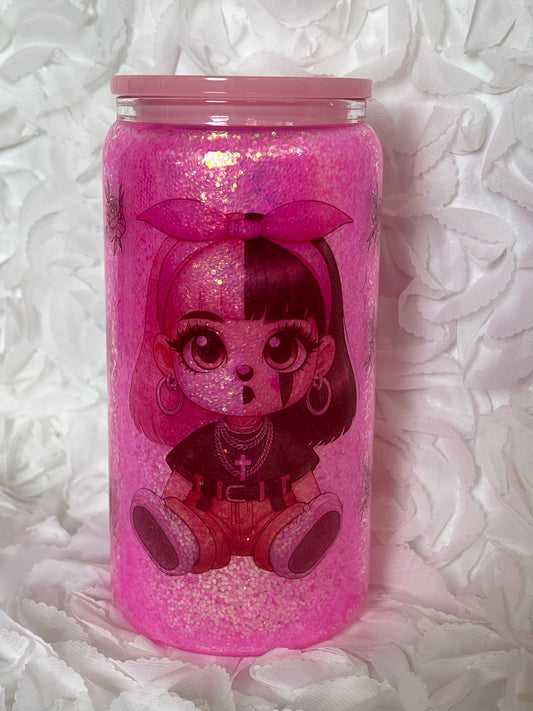 16oz Glass Snow Globe Sublimation