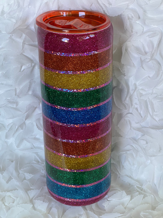 Rainbow Resin Tumbler 20oz