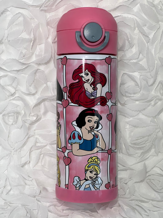 Sublimation Bottle for Kids Princesses