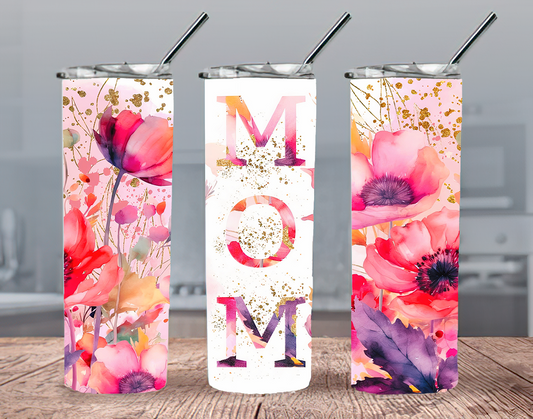 MOM Sublimation Skinny Tumbler