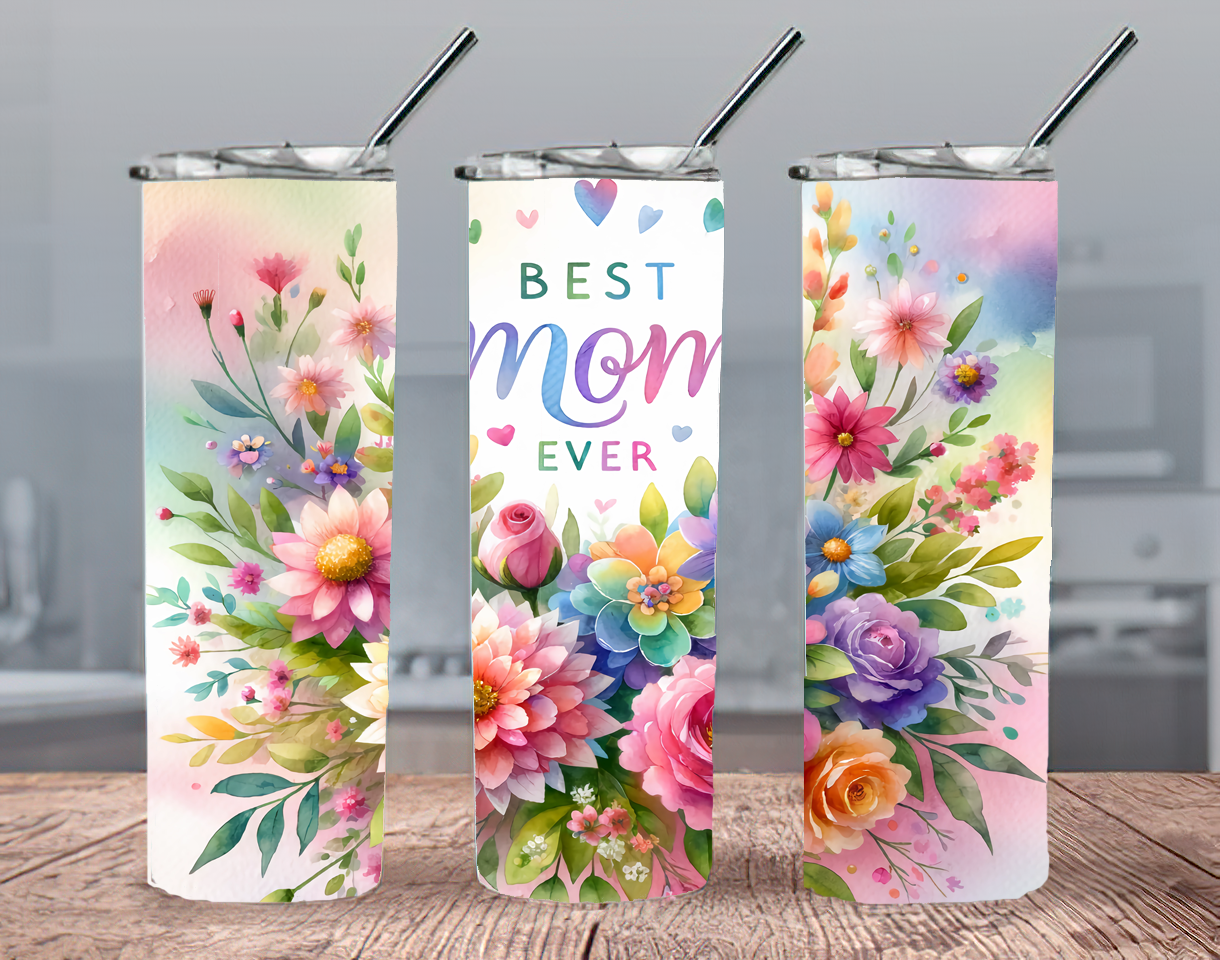 MOM Sublimation Skinny Tumbler