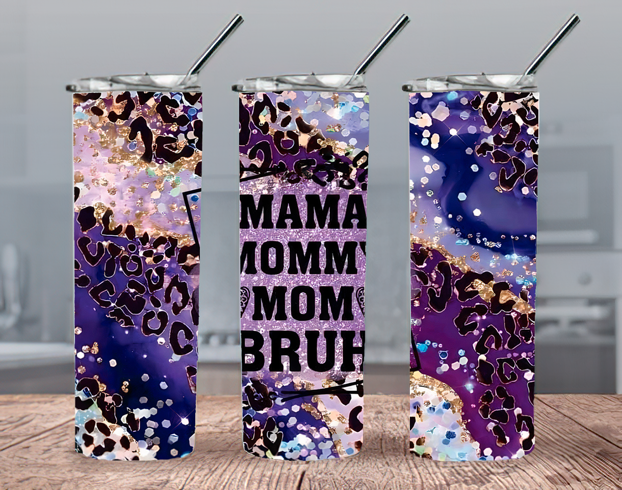 MOM Sublimation Skinny Tumbler