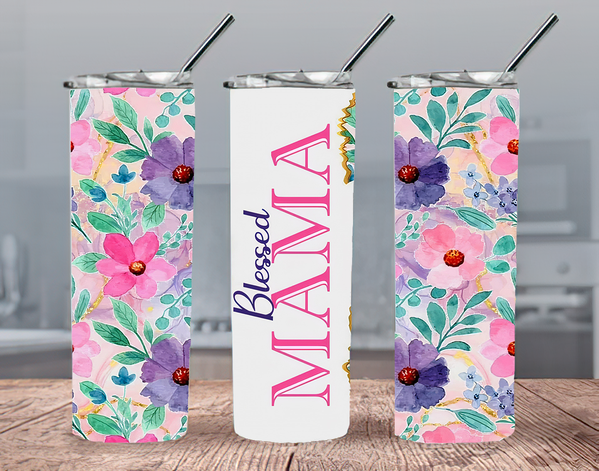 MOM Sublimation Skinny Tumbler