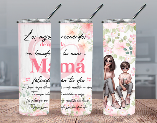 MOM Sublimation Skinny Tumbler