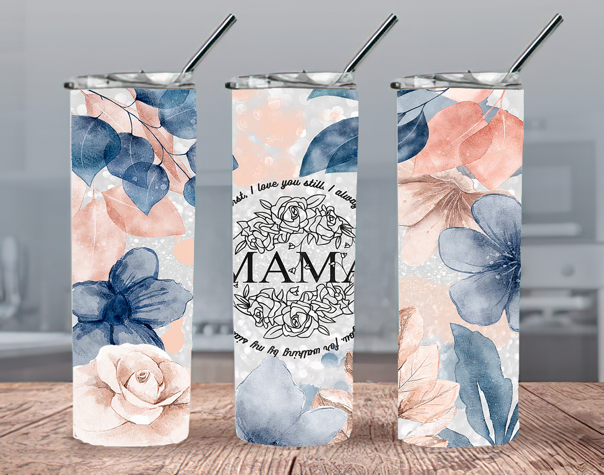 MOM Sublimation Skinny Tumbler
