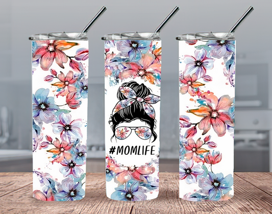 MOM Sublimation Skinny Tumbler