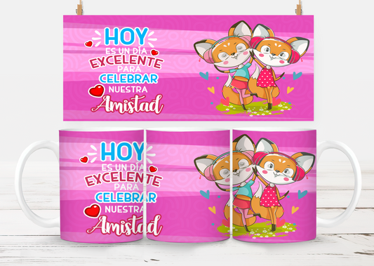 Amigas Sublimation Transfer Mug