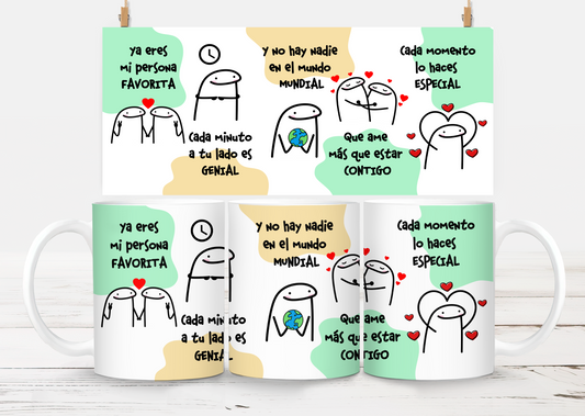 Persona favorita Sublimation Transfer Mug