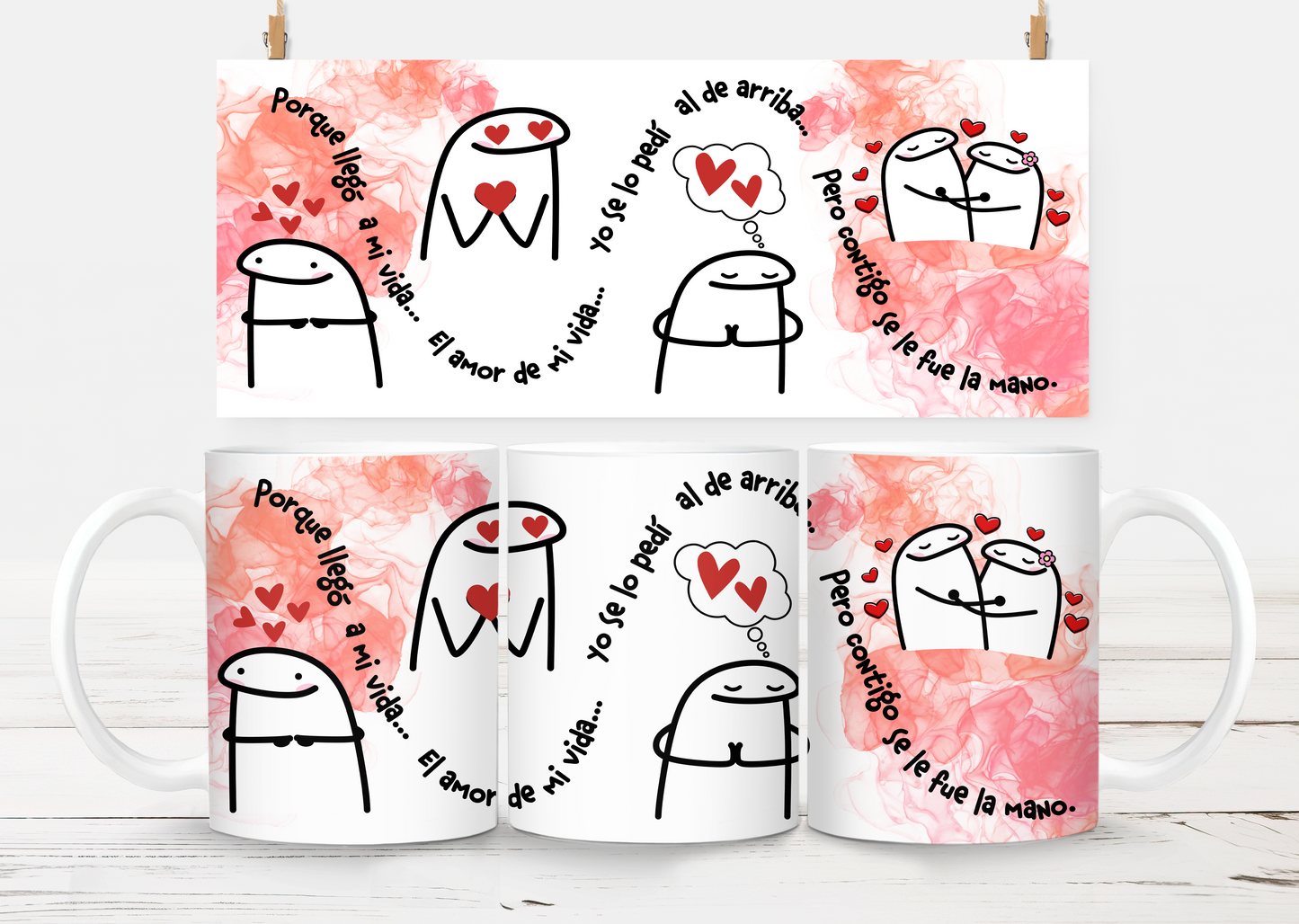 Se lo pedi al de arriba Sublimation Transfer Mug