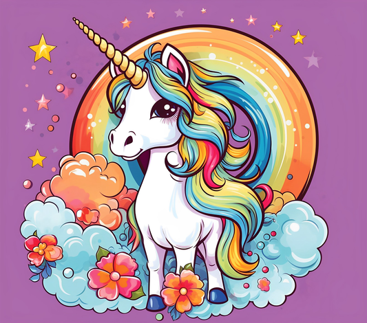 UNICORN HORSE TUMBLERS SUBLIMATION TRANSFER