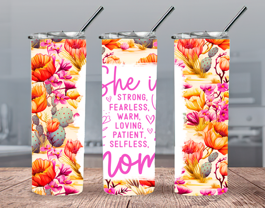 MOM Sublimation Skinny Tumbler