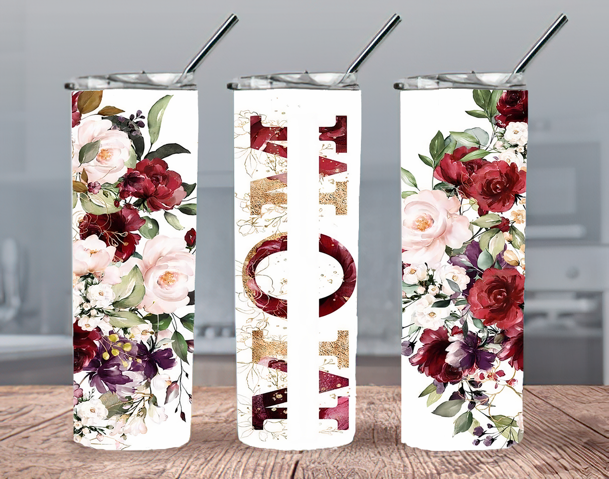 MOM Sublimation Skinny Tumbler