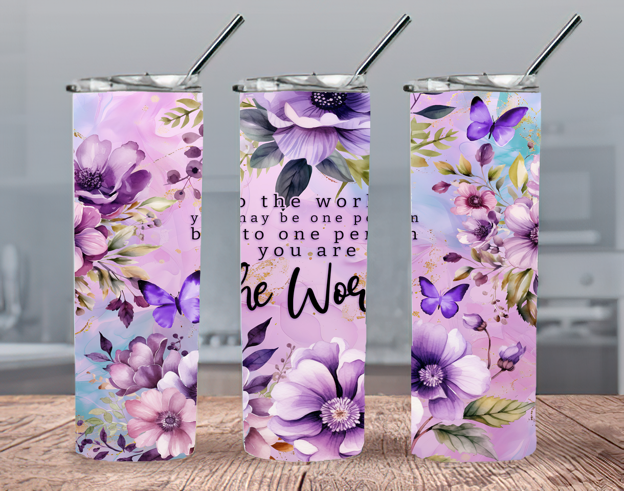 MOM Sublimation Skinny Tumbler