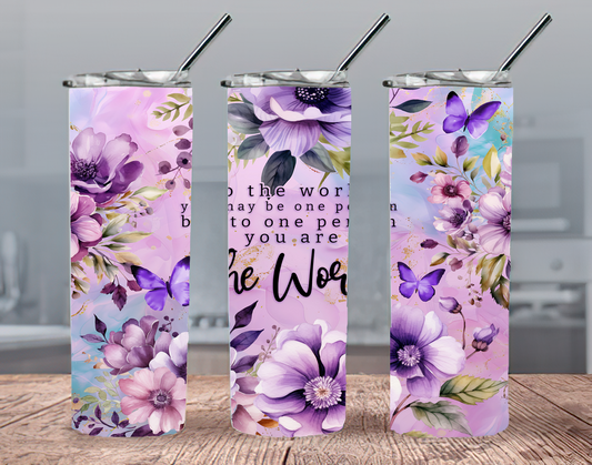 MOM Sublimation Skinny Tumbler