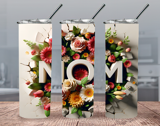 MOM Sublimation Skinny Tumbler